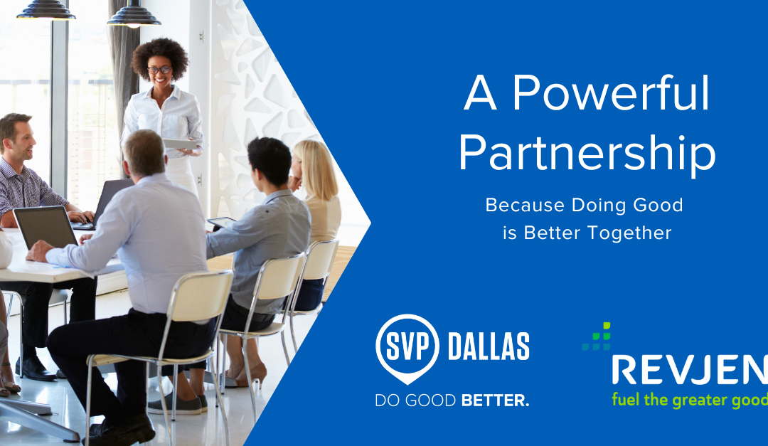 Social Venture Partners (SVP) Dallas and RevJen Group announce partnership to accelerate nonprofit solutions